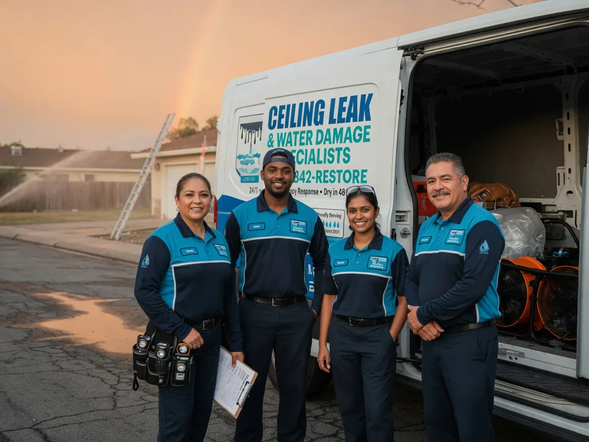 Ceiling Leak Cleanup company in Saint Marys, OH